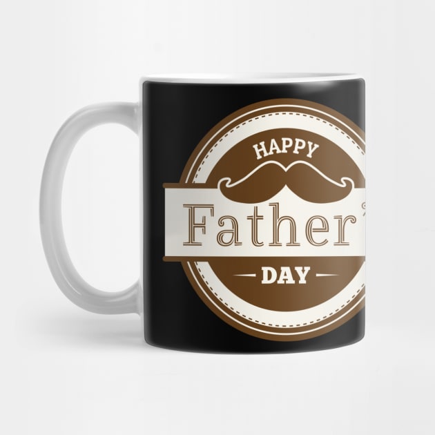 Happy Fathers Day T-Shirt by Design Storey